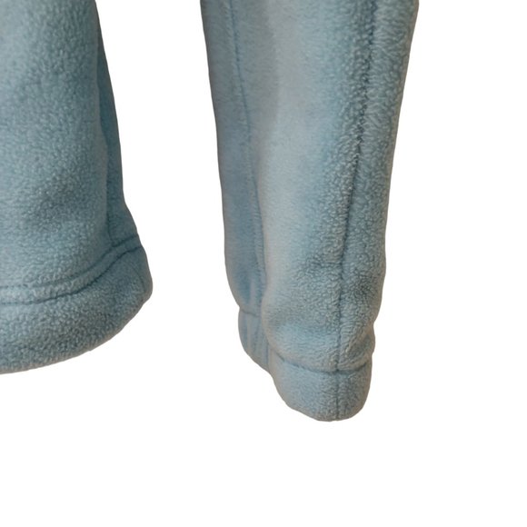 Columbia Fleece Jacket Womens Small Baby Blue Full Zip Casual Coat Comfy Warm - Picture 7 of 11